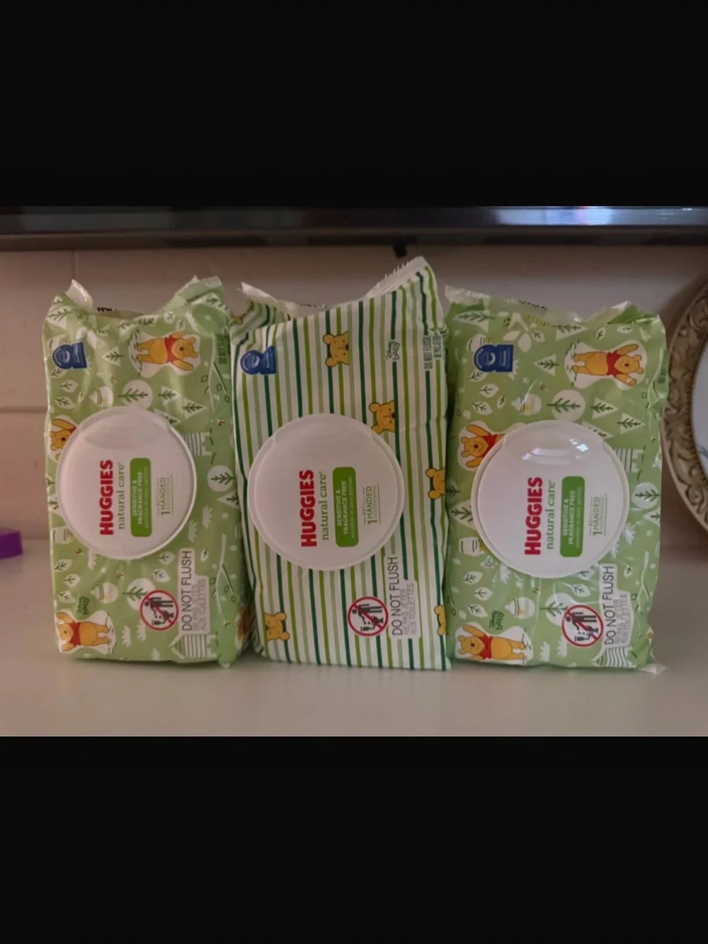 Huggies Gentle Baby Wipes - Green